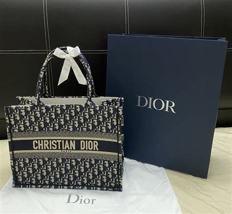 dior book tote mini size|dior book tote medium size.